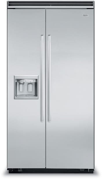 Viking DDSB542DWH 42 Inch Quiet Cool Built-in Side by Side