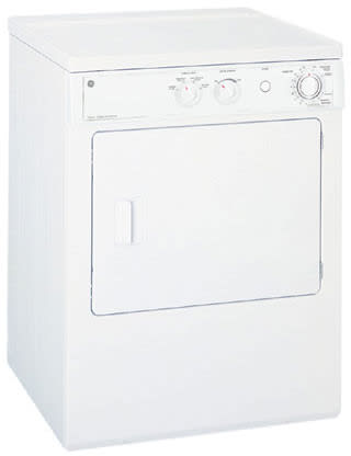 GE DSXH43EFWW 27 Inch Electric Dryer with 5.7 cu. ft. Capacity, 3