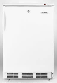 Summit FS62L 3.2 cu. ft. Undercounter Freezer with 3 Removable
