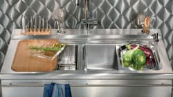 Franke KBX720 48 Inch Double Bowl Stainless Steel Work-Top Sink