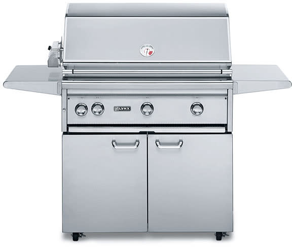 Lynx L36PSFR2LP 36 Inch Freestanding Gas Grill with 935 sq. in