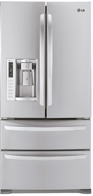 LG LMX25988ST 24.7 cu. ft. French Door Refrigerator with 4 Split