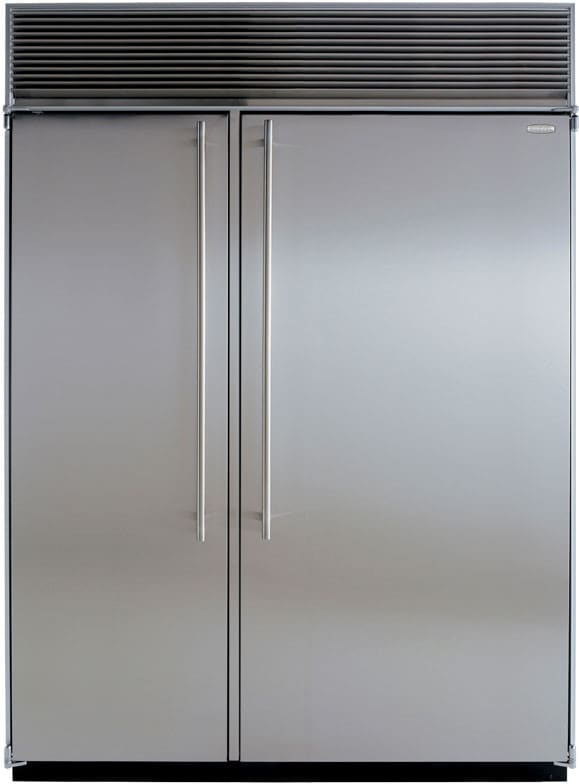 Marvel M60CSSSS 60 Inch Built-in Side by Side Refrigerator with