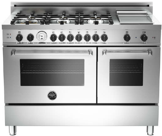 Bertazzoni MAS486GGASXT 48 Inch Pro-Style Gas Range with 6 Sealed