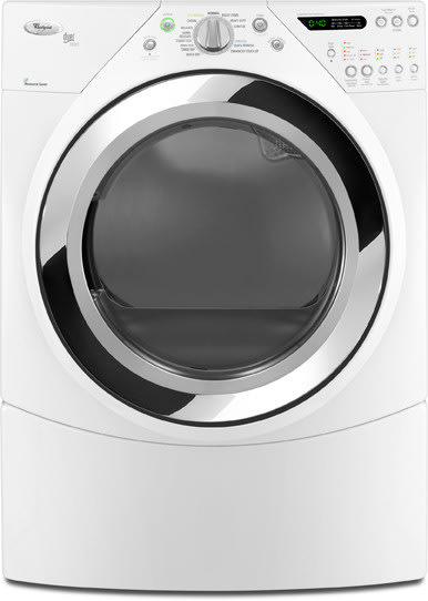 Whirlpool WGD9470WW 27 Inch Gas Dryer with 7.2 cu. ft. Capacity