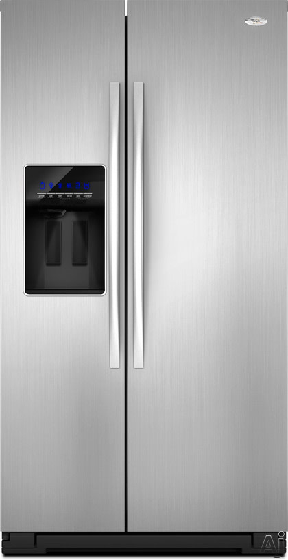 Whirlpool GSF26C4EXS 26.4 cu. ft. Side by Side Refrigerator with