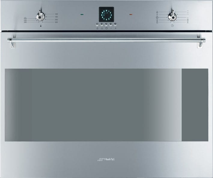 Smeg SC709XU 27 Inch Single Electric Wall Oven with 3.0 cu. ft