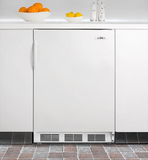 Summit SCFF55ADA 24 Inch Undercounter Freezer with Adjustable