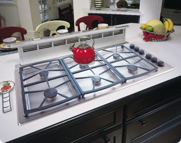 Dacor SGM466R 46 Inch Gas Cooktop with 6 Sealed Burners, Three 13