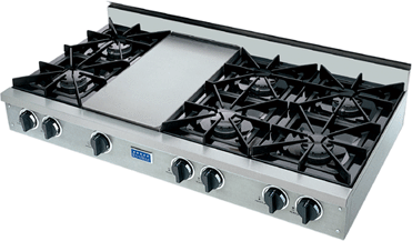 FiveStar TPN045GS 48 Inch Gas Cooktop with Commercial-Style