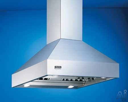Viking VCIH5408SS 54 Inch Island Chimney Range Hood with Optional