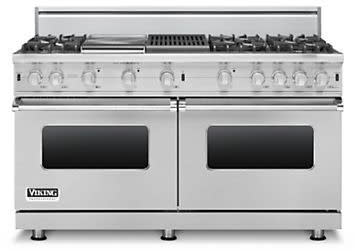 Viking VGCC5606GQSS 60 Inch Pro-Style Gas Range with 6 VSH Pro
