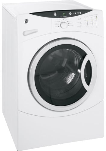 GE WBVH6240FWW 27 Inch Front-Load Washer with 3.7 Cu. Ft