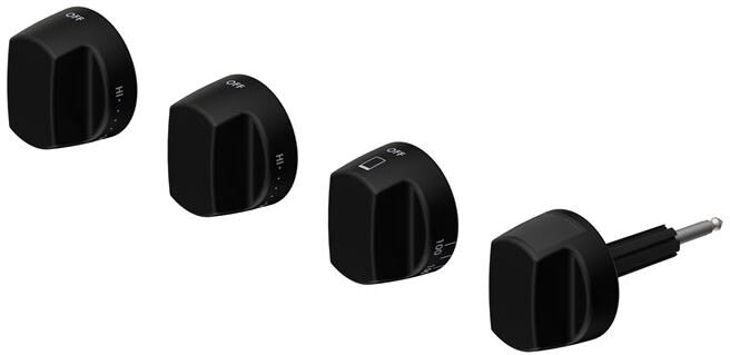 激安通販の Wolf 828441 Black Knob Set for 48 Inch and 60 Inch Ranges その他