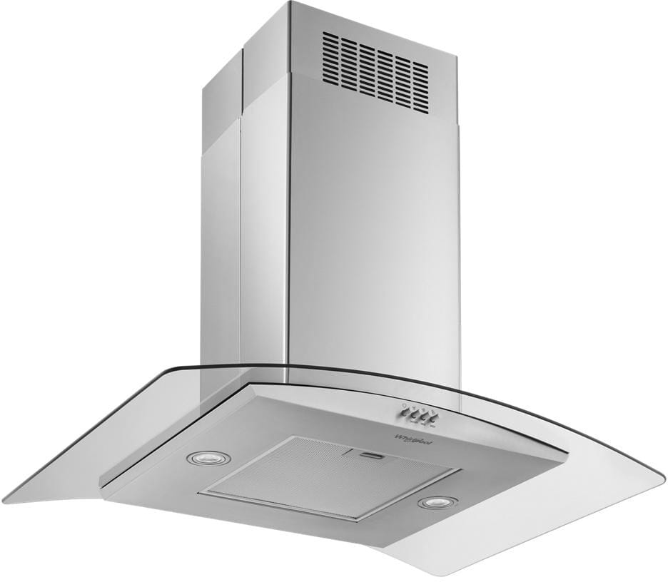 Whirlpool WVI51UC6LS 36 Inch Island Chimney Hood with 400 CFM