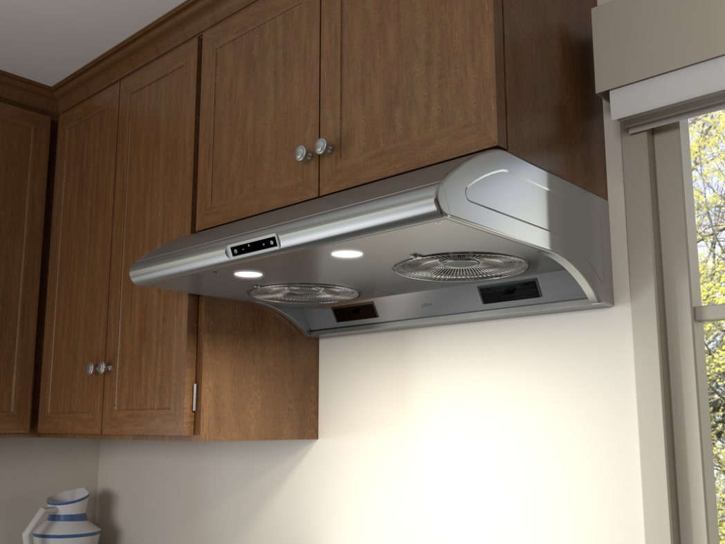 Zephyr AK2148CS 48 Inch Under Cabinet Range Hood with 6-Speed/850
