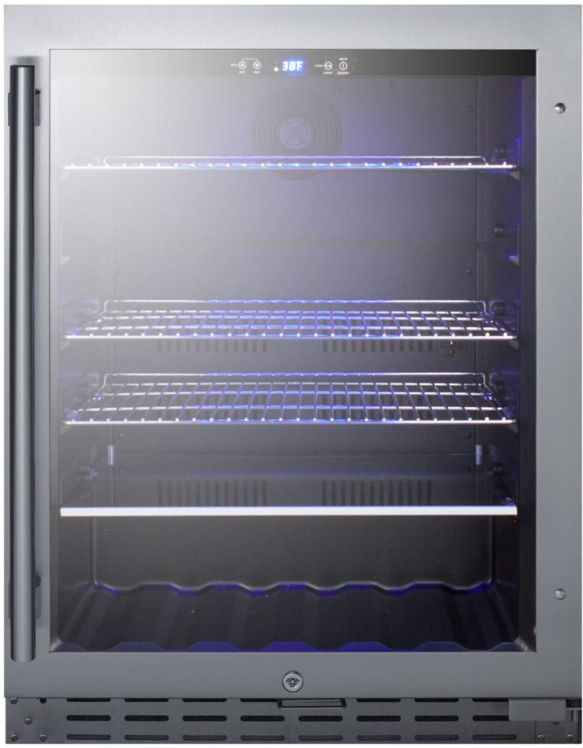 Summit ALBV2466 24 Inch Built-In Commercial Beverage Center with