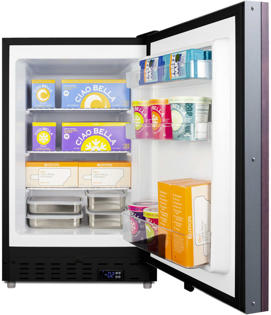 dbf シニア Summit ALFZ37BIF 20 Inch Built-In Upright Freezer with 2.68 Cu. Ft
