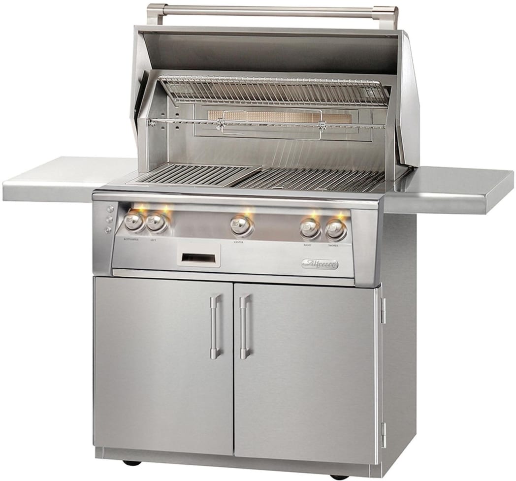 Alfresco ALXE36SZCNG 36 Inch Freestanding Grill with 660 sq. in