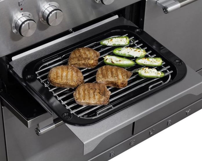 AGA AMC48DFSS 48 Inch Freestanding Dual Fuel Range with 5 Sealed