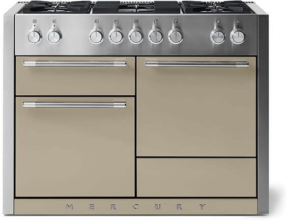 AGA AMC48DFFWN 48 Inch Freestanding Dual Fuel Range with 5 Sealed