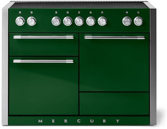 AGA AMC48INCWG 48 Inch Freestanding Induction Range with 5 Elements Triple Oven 6 cu. ft. Total Oven Capacity Storage Drawer 7 Mode Multifunction Oven True European Convection Glide Out Broiler System...