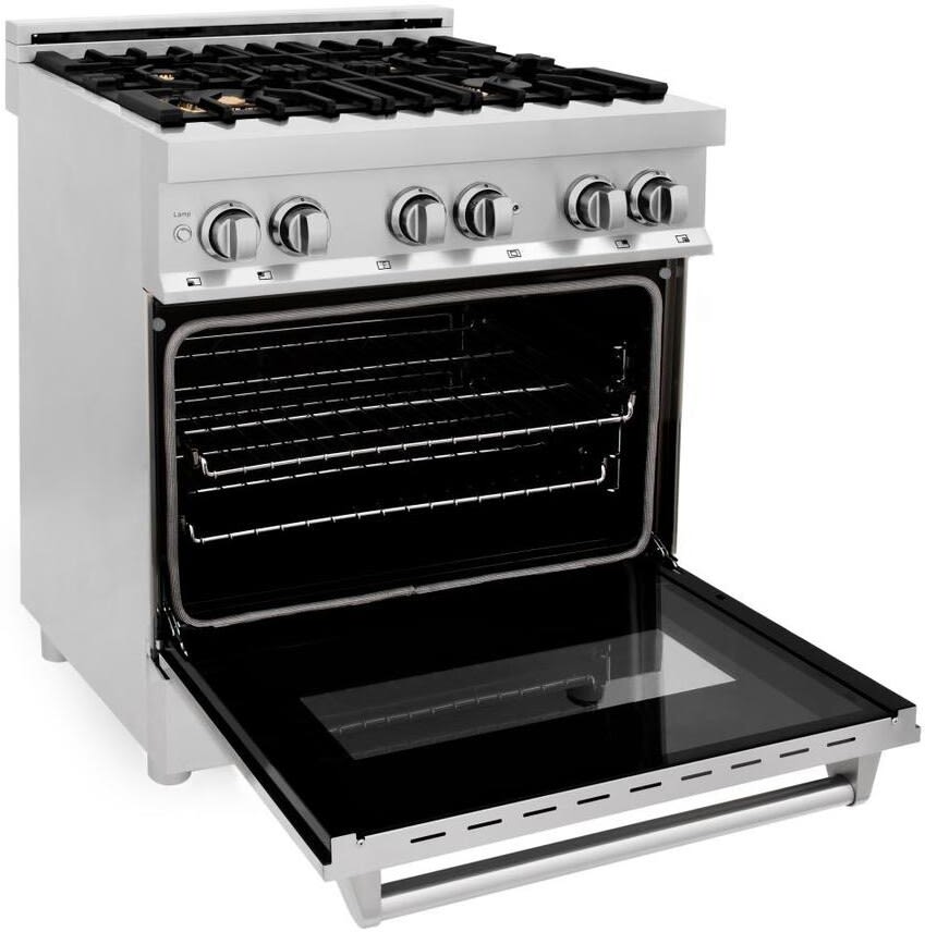 ZLINE RABR30 30 Inch Freestanding Dual Fuel Range with 4-Sealed