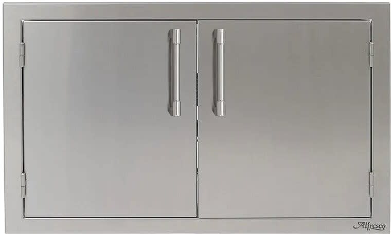 Alfresco AXE3601 Double Access Doors: 36 Inch Wide