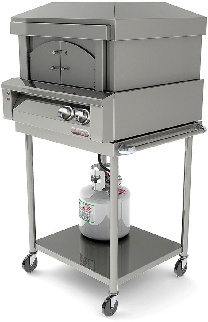 Alfresco AXEPZALP 30 Inch Pizza Oven for Countertop Mounting with