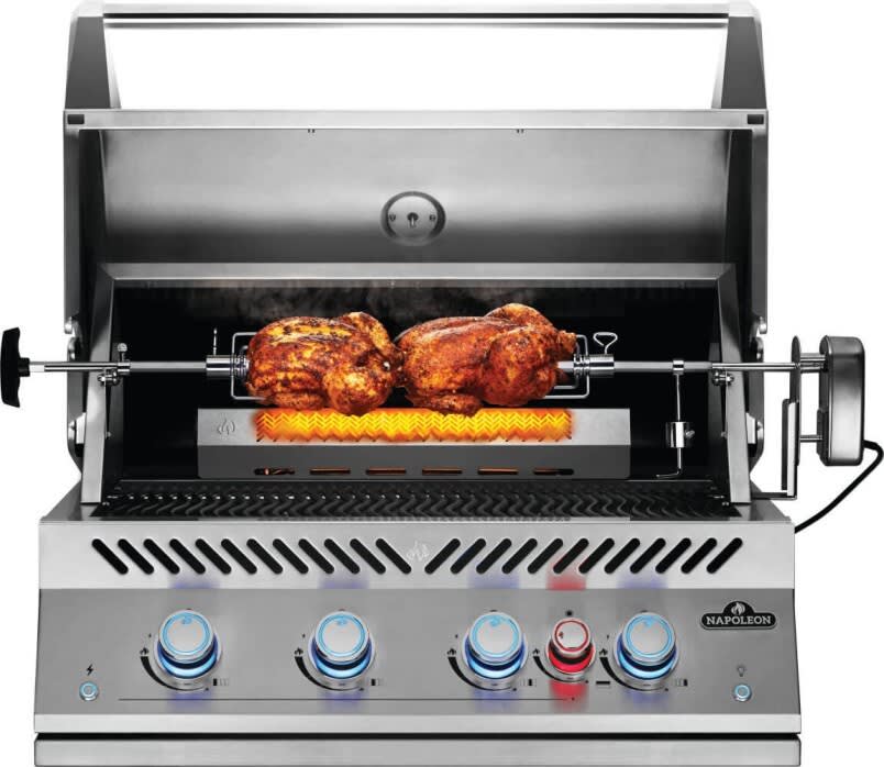 Napoleon BIG32RBPSS1 32 Inch Built-In Liquid Propane Grill with