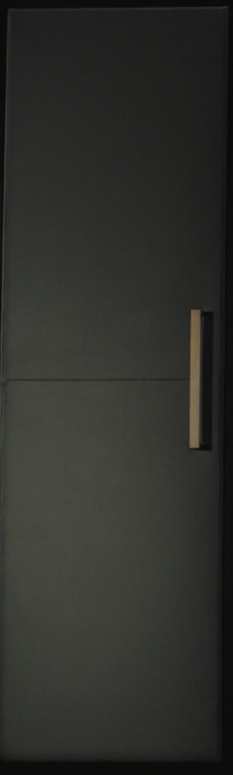 JennAir CARBON30L Leather Column Refrigeration Panel: 30 Inch Wide