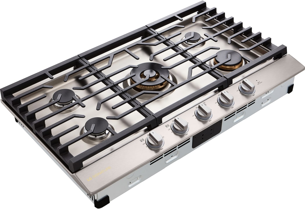 LG SIGNATURE CBGU3639X 36 Inch Gas Cooktop with 5 Sealed Burners