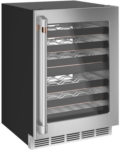 その他 I Could Get More Drinking p706p5g Cafe CCP06DP2PS1 24 Inch Dual Zone Smart Wine Center with 46