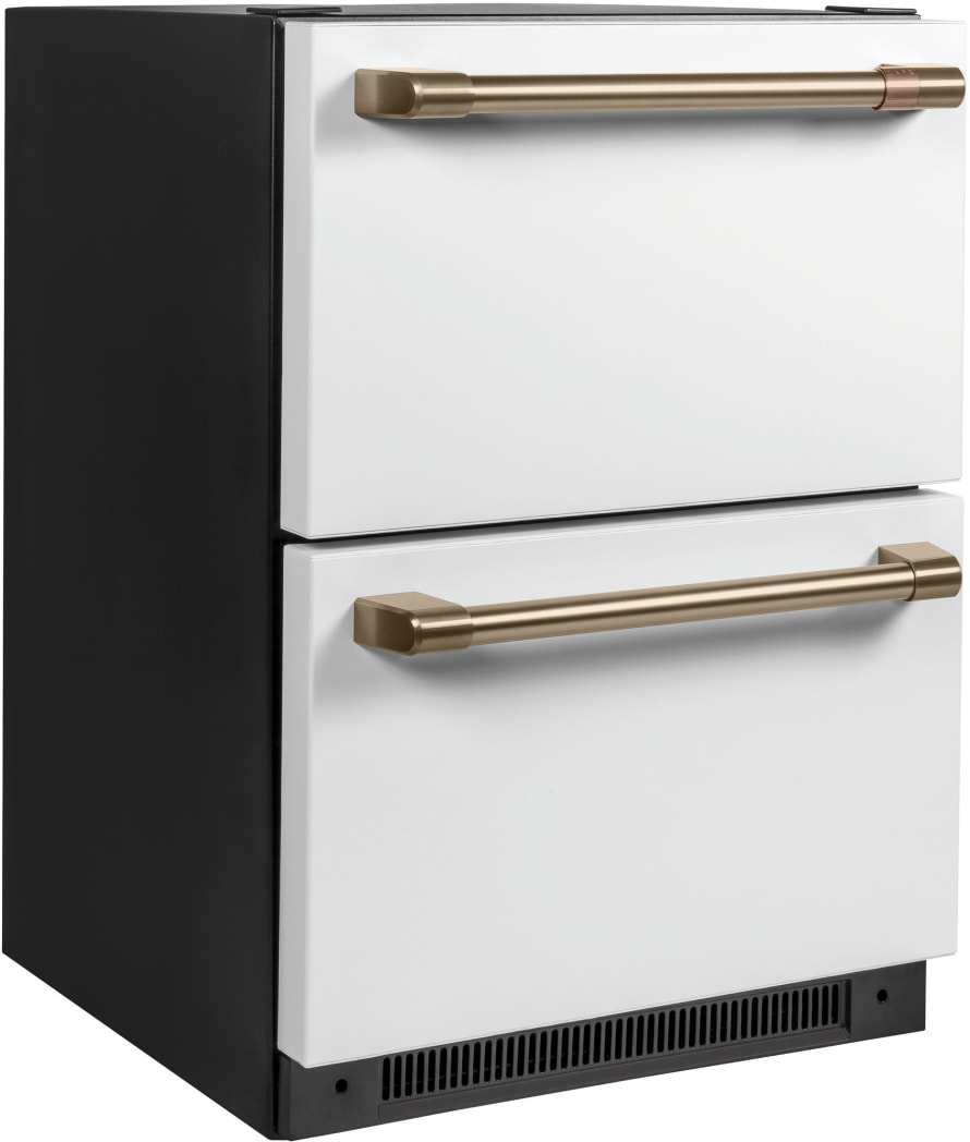 ビーノです₊⁎⁺˳✧༚ Cafe CDE06RP4NW2 24 Inch Built-In Dual Drawers Refrigerator