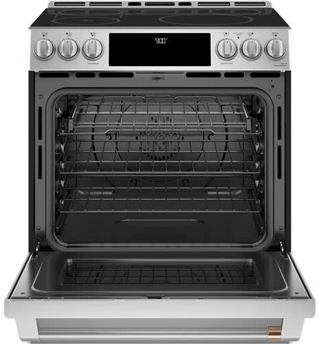 Cafe CHS90XP2MS1 30 Inch Slide-In Induction Smart Range with 5