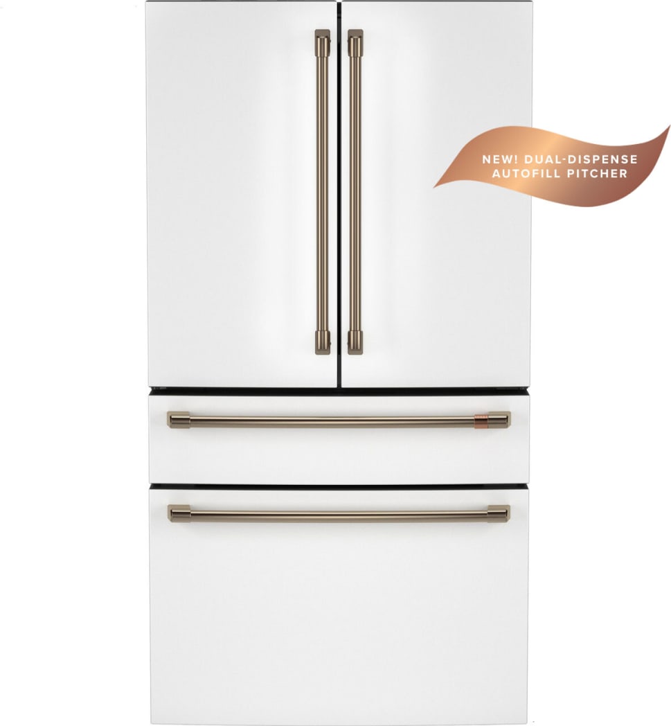 Cafe CJE23DP4WW2 36 Inch Freestanding Counter-Depth 4-Door French