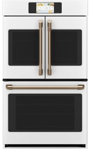 Cafe double oven french door on sale