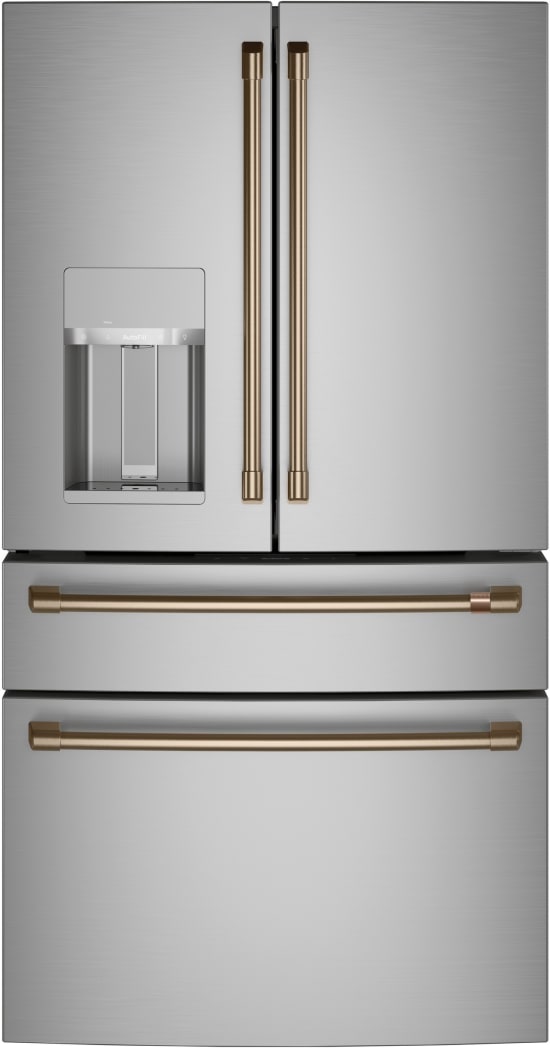Cafe CXQB4H4PNBZ Café Refrigeration Handle Kit: Brushed Bronze