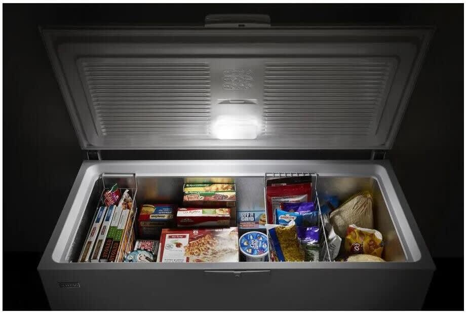 Maytag MZC5216LW 55 Inch Convertible Chest Freezer with 16 Cu. Ft