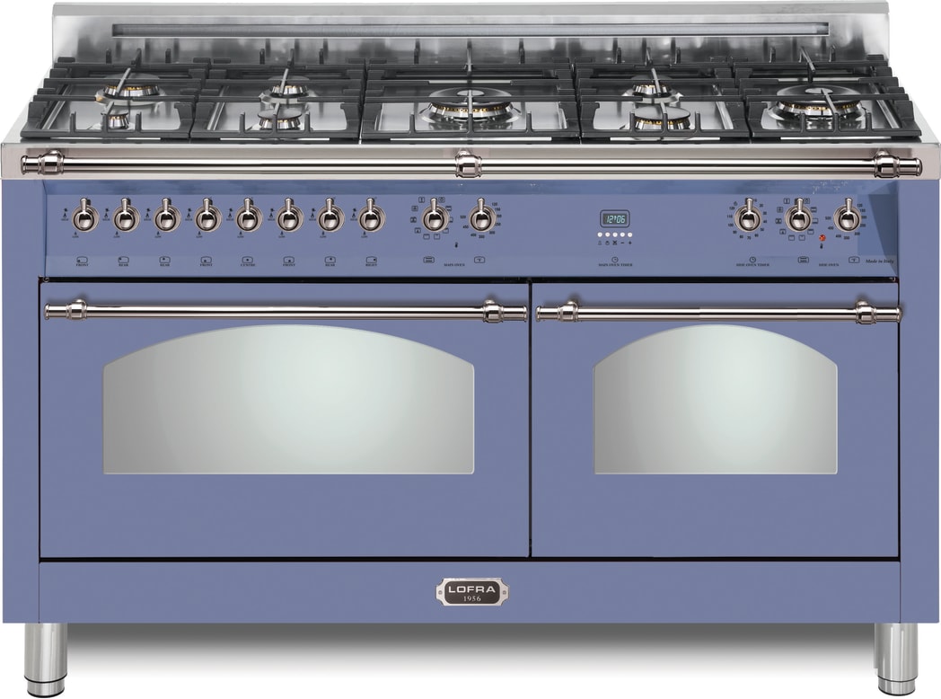 LOFRA RLCD60MMG800 60 Inch Freestanding Dual Fuel Range with 8