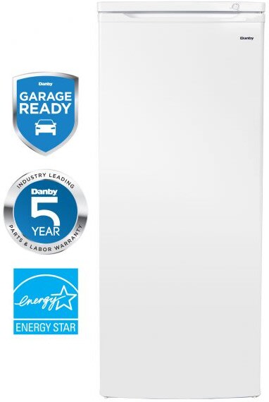Danby DUFM060B1WDB 22 Inch Freestanding Upright Freezer with 5.92