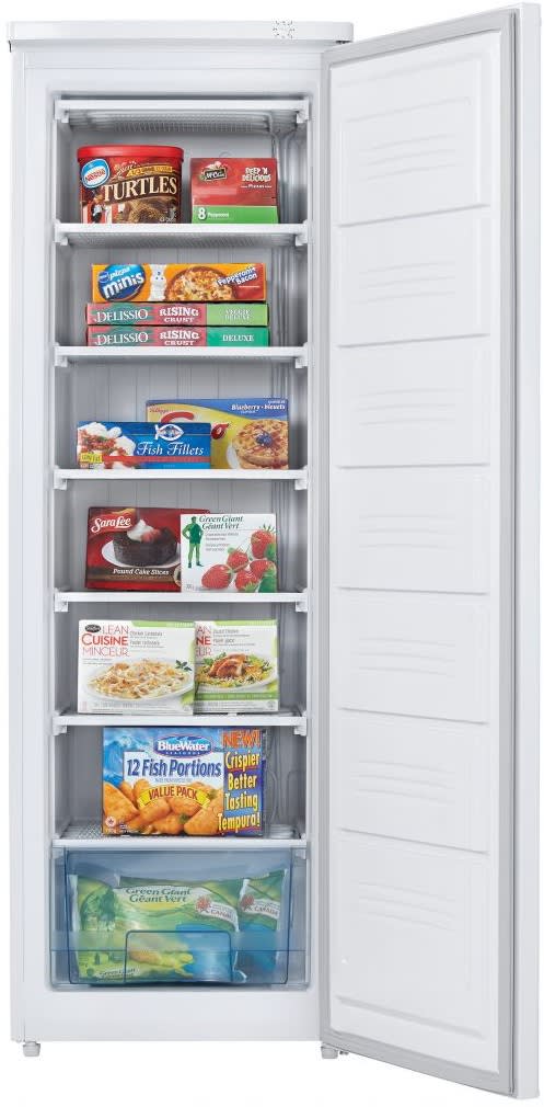 Danby DUF071A3WDB 22 Inch Upright Freezer with 7.1 Cu. Ft