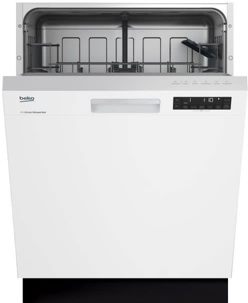 Beko slimline dishwasher white outlet