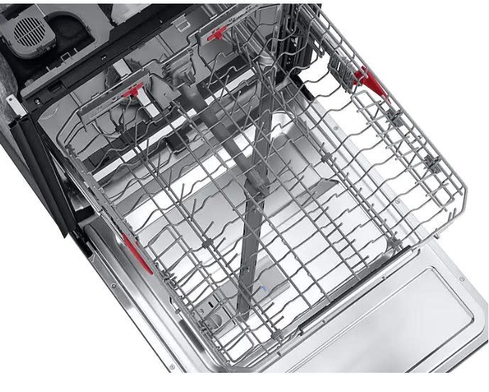 Samsung linear wash dishwasher stainless steel dw80r9950u stores on sale