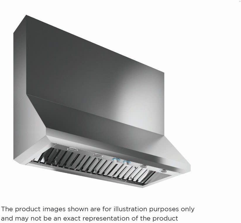 élica Elica ECL636SS Wall Mount Range Hood with 4-Speed, Blue Backlight
