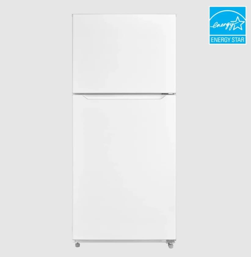 White freestanding fridge freezer cheap