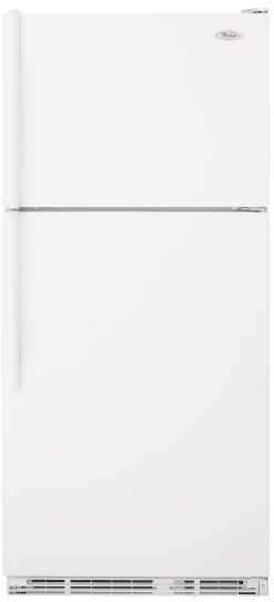 Whirlpool ET8WTKXKQ 18.2 cu. ft. Top-Freezer Refrigerator with 2