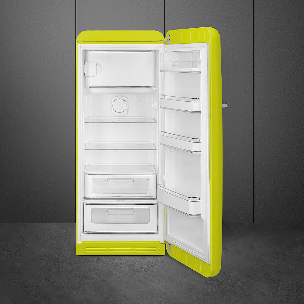 Smeg FAB28URLI3 24 Inch Top Freezer Refrigerator with 9.92 cu. ft