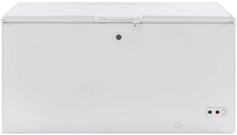GE FCM16SLWW 65 Inch Manual Defrost Garage Ready Chest Freezer