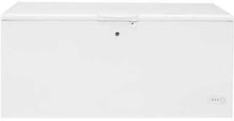 GE FCM22DLWW 74 Inch Chest Freezer with 21.7 cu. ft. Capacity